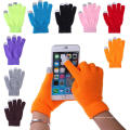 Gants doux de téléphone de contact de doigt de Smartphone de téléphone portable de cellules chaudes chaudes d&#39;hiver d&#39;E